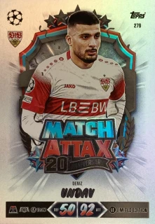 2026/27 Match Attax UCC #279 Deniz Undav - 20TH ANNIVERSARY LIMITED EDITION [VfB Stuttgart]
