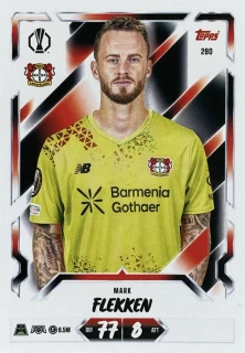 2026/27 Match Attax UCC #280 Mark Flekken [Bayer 04 Leverkusen]