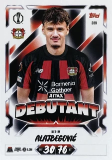2026/27 Match Attax UCC #289 Kerim Alajbegović - ATTAX DEBUTANT [Bayer 04 Leverkusen]