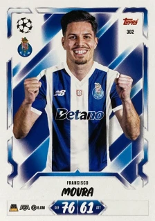 2026/27 Match Attax UCC #302 Francisco Moura [FC Porto]