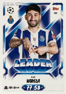 2026/27 Match Attax UCC #304 Alan Varela - LEADER [FC Porto]