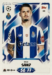 2026/27 Match Attax UCC #308 Borja Sainz [FC Porto]
