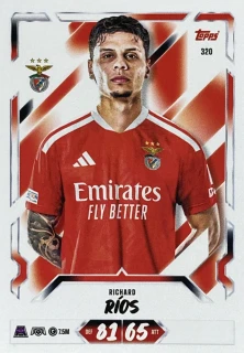 2026/27 Match Attax UCC #320 Richard Ríos [SL Benfica]