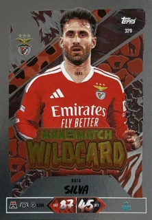 2026/27 Match Attax UCC #329 Rafa Silva - MAN OF THE MATCH WILDCARD [SL Benfica]