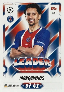 2026/27 Match Attax UCC #335 Marquinhos - LEADER [Paris Saint-Germain]