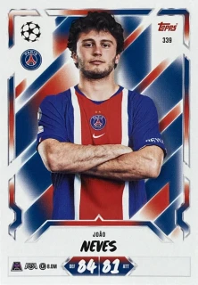 2026/27 Match Attax UCC #339 João Neves [Paris Saint-Germain]