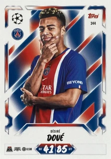 2026/27 Match Attax UCC #344 Désiré Doué [Paris Saint-Germain]