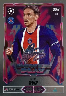 2026/27 Match Attax UCC #348 Fabián Ruiz - POWER PLAY SIGNATURE STYLE [Paris Saint-Germain]