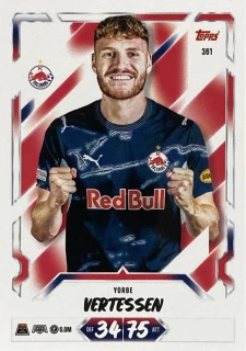 2026/27 Match Attax UCC #361 Yorbe Vertessen [FC Salzburg]