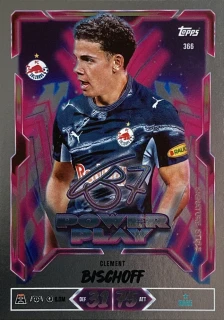2026/27 Match Attax UCC #366 Clement Bischoff - POWER PLAY SIGNATURE STYLE [FC Salzburg]