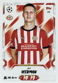 2026/27 Match Attax UCC #375 Joey Veerman [PSV Eindhoven]