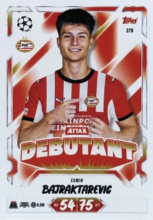 2026/27 Match Attax UCC #379 Esmir Bajraktarevic - ATTAX DEBUTANT [PSV Eindhoven]