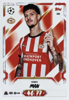 2026/27 Match Attax UCC #380 Dennis Man [PSV Eindhoven]