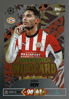 2026/27 Match Attax UCC #383 Ricardo Pepi - MAN OF THE MATCH WILDCARD [PSV Eindhoven]
