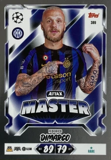 2026/27 Match Attax UCC #389 Federico Dimarco - ATTAX MASTER [FC Internazionale Milano]
