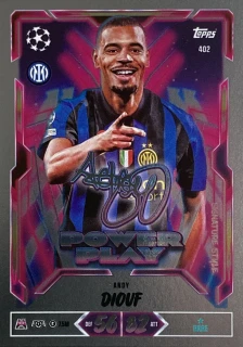 2026/27 Match Attax UCC #402 Andy Diouf - POWER PLAY SIGNATURE STYLE [FC Internazionale Milano]