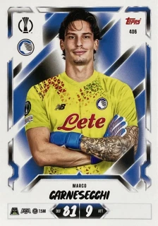 2026/27 Match Attax UCC #406 Marco Carnesecchi [Atalanta BC]
