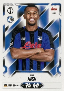 2026/27 Match Attax UCC #408 Isak Hien [Atalanta BC]
