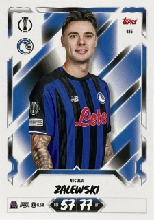 2026/27 Match Attax UCC #415 Nicola Zalewski [Atalanta BC]