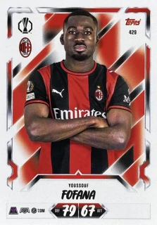 2026/27 Match Attax UCC #429 Youssouf Fofana [AC Milan]
