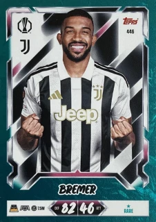 2026/27 Match Attax UCC #446 Bremer - GREEN [Juventus]
