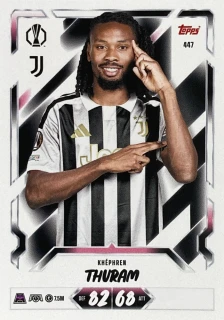 2026/27 Match Attax UCC #447 Khéphren Thuram [Juventus]