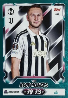 2026/27 Match Attax UCC #449 Teun Koopmeiners - GREEN [Juventus]