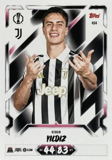 2026/27 Match Attax UCC #454 Kenan Yildiz [Juventus]