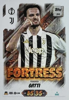 2026/27 Match Attax UCC #458 Federico Gatti - FORTRESS [Juventus]