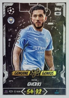 2026/27 Match Attax UCC #469 Rayan Cherki - GENUINE GENIUS [Manchester City]