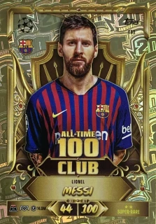 2026/27 Match Attax UCC #483 Lionel Messi - ALL-TIME 100 CLUB [FC Barcelona]