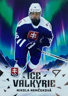 2025 Hokejové Slovensko #IV-17 Nikola Nemčeková - ICE VALKYRIE