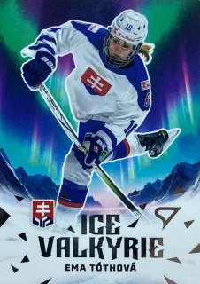 2025 Hokejové Slovensko #IV-18 Ema Tóthová - ICE VALKYRIE
