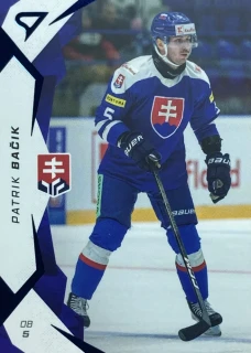 2025 Hokejové Slovensko BLUE #08 Patrik Bačik