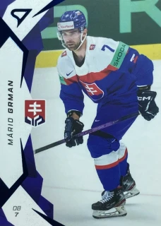 2025 Hokejové Slovensko BLUE #14 Mário Grman