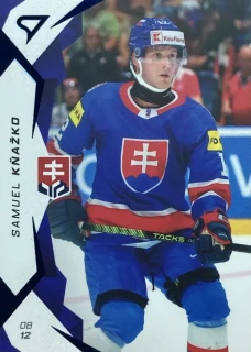2025 Hokejové Slovensko BLUE #16 Samuel Kňažko