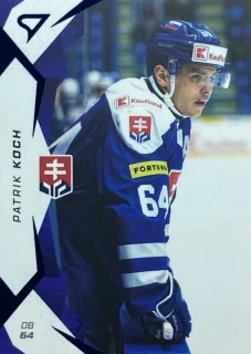2025 Hokejové Slovensko BLUE #17 Patrik Koch