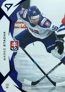 2025 Hokejové Slovensko BLUE #23 Marko Stacha