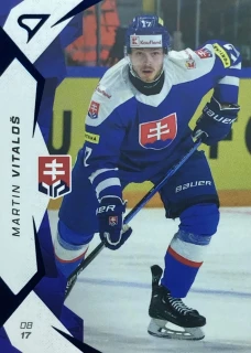2025 Hokejové Slovensko BLUE #25 Martin Vitaloš