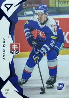 2025 Hokejové Slovensko BLUE #26 Adam Žiak