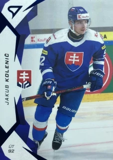 2025 Hokejové Slovensko BLUE #42 Jakub Kolenič