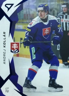 2025 Hokejové Slovensko BLUE #43 Andrej Kollár