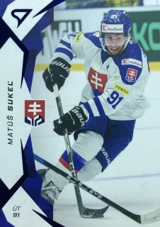 2025 Hokejové Slovensko BLUE #58 Matúš Sukeľ