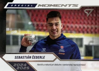 2025 Hokejové Slovensko #SM-19 Sebastian Čederle - SPECIAL MOMENTS