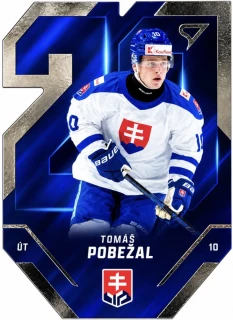 2025 Hokejové Slovensko #SD-17 Tomáš Pobežal - TEAM 20