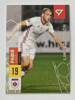 2021/22 Fortuna liga LE #119 Lukáš Fabiš - LIMITED EDITION