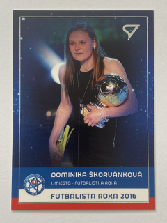 2017/18 Futbalové Slovensko #FR09 Dominika Škorvánková - FUTBALISTA ROKA 2016