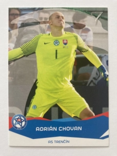 2017/18 Futbalové Slovensko #SL01 Adrián Chovan - SOKOLÍCI