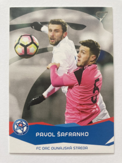 2017/18 Futbalové Slovensko #SL05 Pavol Šafranko - SOKOLÍCI