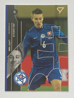2017/18 Futbalové Slovensko #SZ17 Ján Greguš - ZLATÁ EDÍCIA /1100